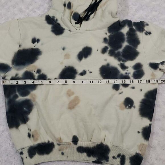 AFRM Pullover Fleece Ink Blot Pattern Sweatshirt Hoodie Size Extra Small NWT - Picture 5 of 7